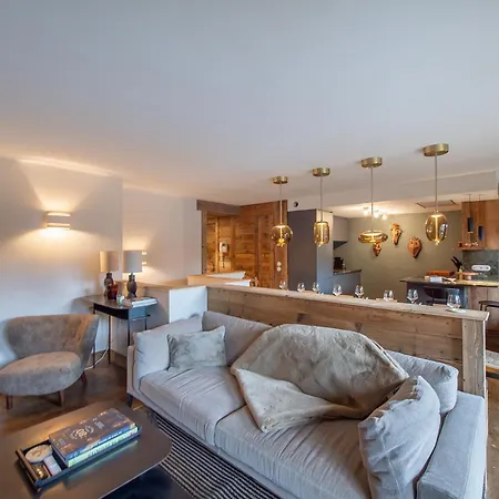 Duplex Renove Au Coeur De Megeve, 3 Chambres, Cheminee, Terrasse, Equipements Modernes. - Fr-1-569-72 Apartment *